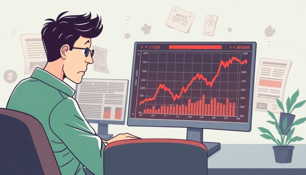 Топ-7 ошибок начинающих инвесторов на фондовом рынке и как их избежать - иллюстрация