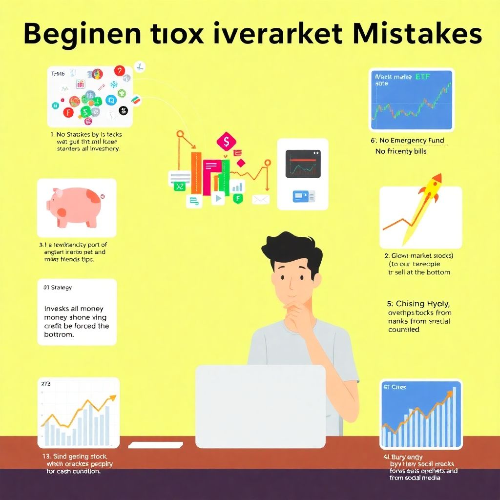 Ошибки начинающих инвесторов на фондовом рынке и как их избежать