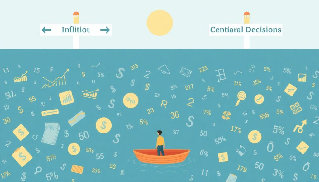 Инфляция и ключевая ставка ЦБ: простыми словами о том, как это влияет на ваши деньги - иллюстрация