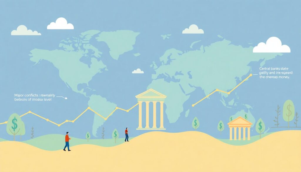 Глобальная экономика простым языком: как мировые тренды отражаются на личных финансах - иллюстрация