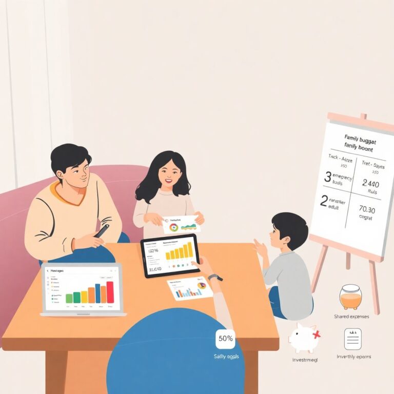 Финансовое планирование для семьи с разными доходами и единой стратегией