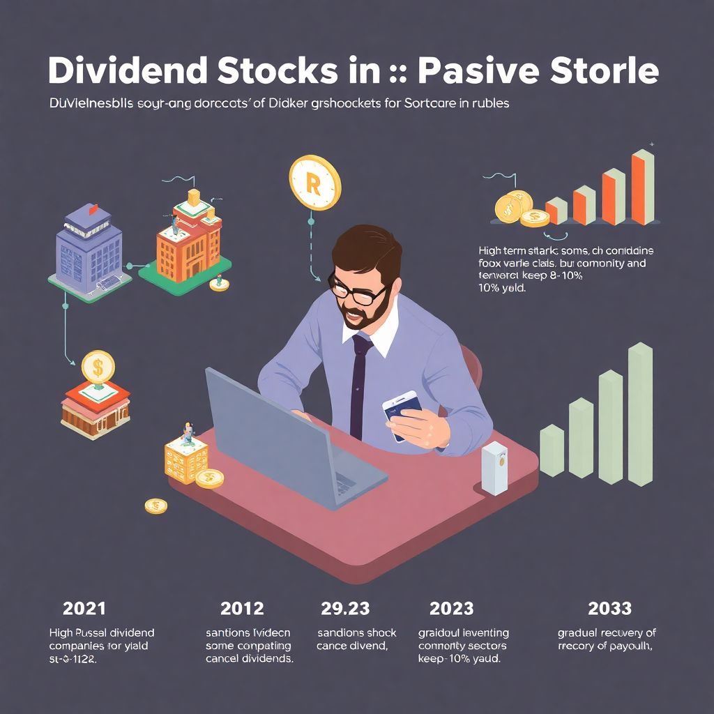 Инвестиции в дивидендные акции: как создать пассивный доход в рублях