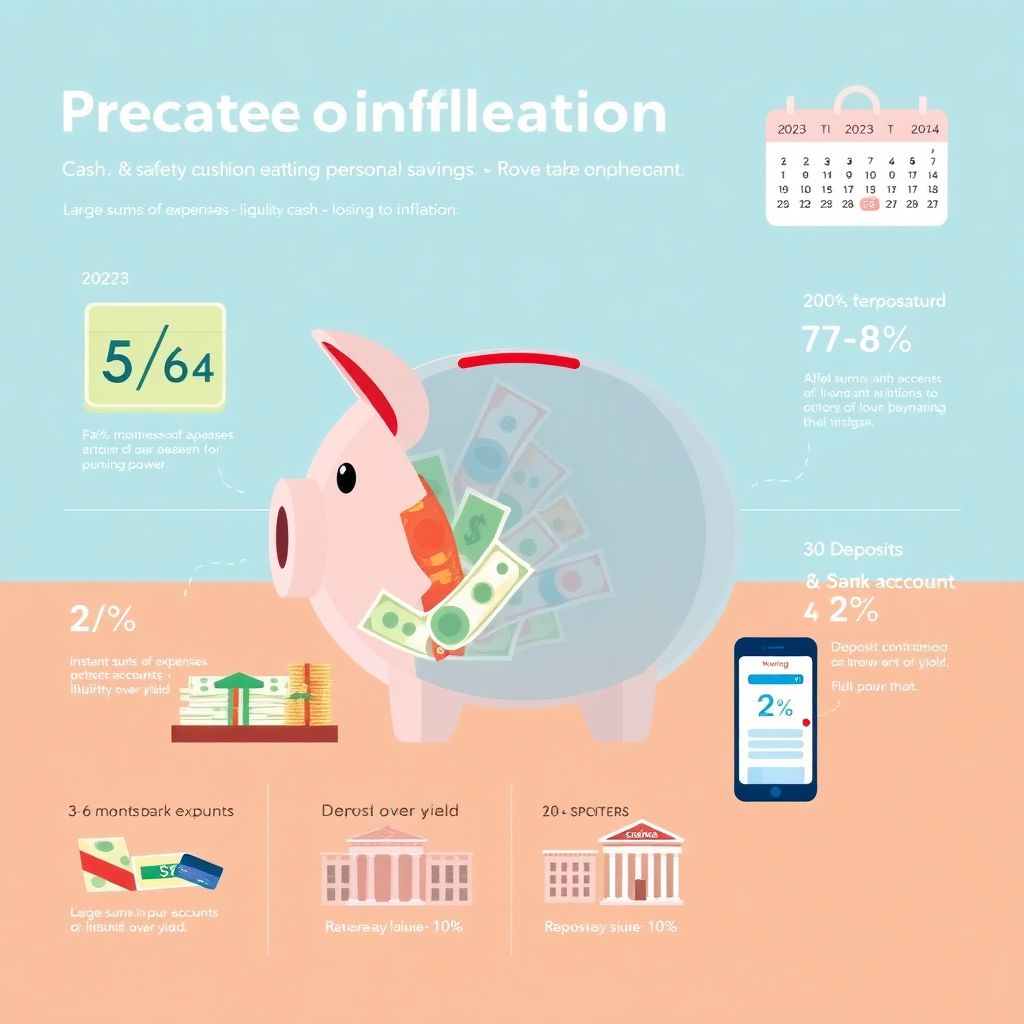 Как защитить сбережения от инфляции: реальные инструменты и рабочие схемы