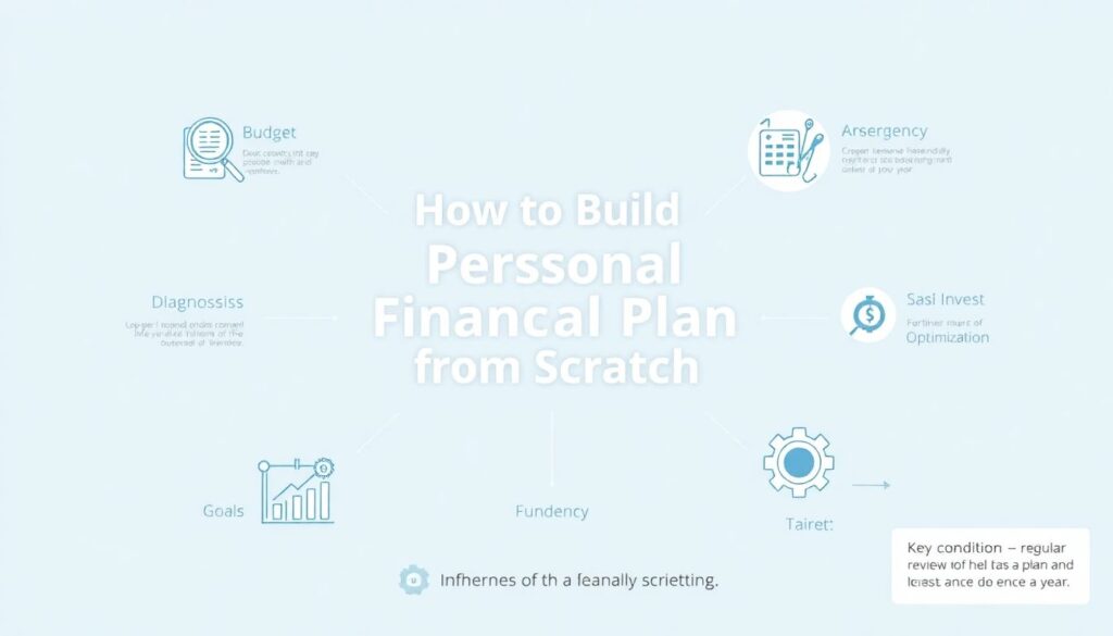 Личный финансовый план: пошаговый алгоритм от нуля до первых инвестиций - иллюстрация
